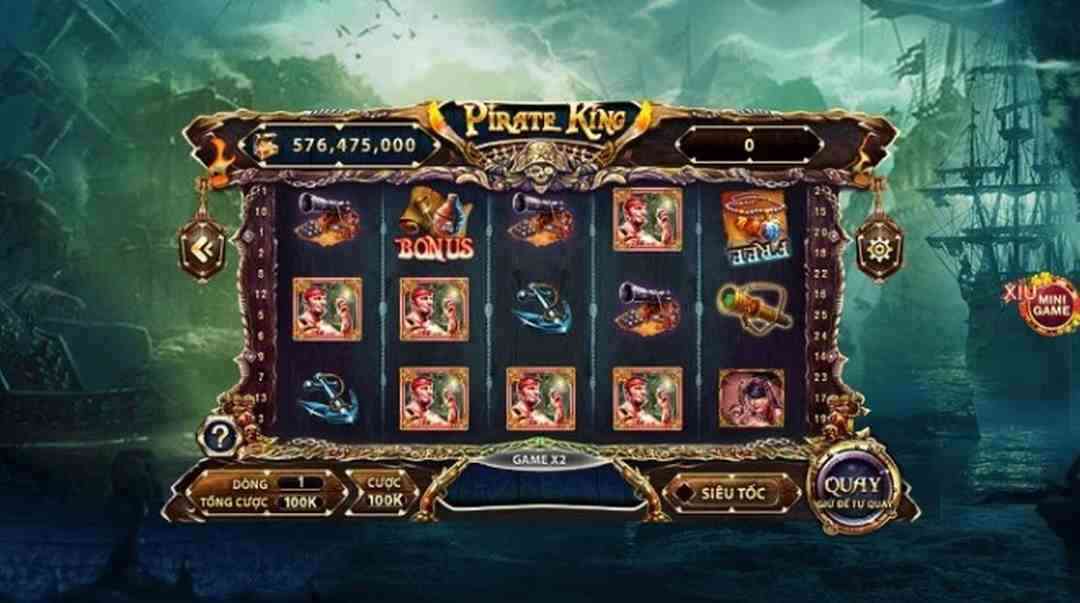 Pirate King tựa game slot thu hút sự chú ý của người chơi