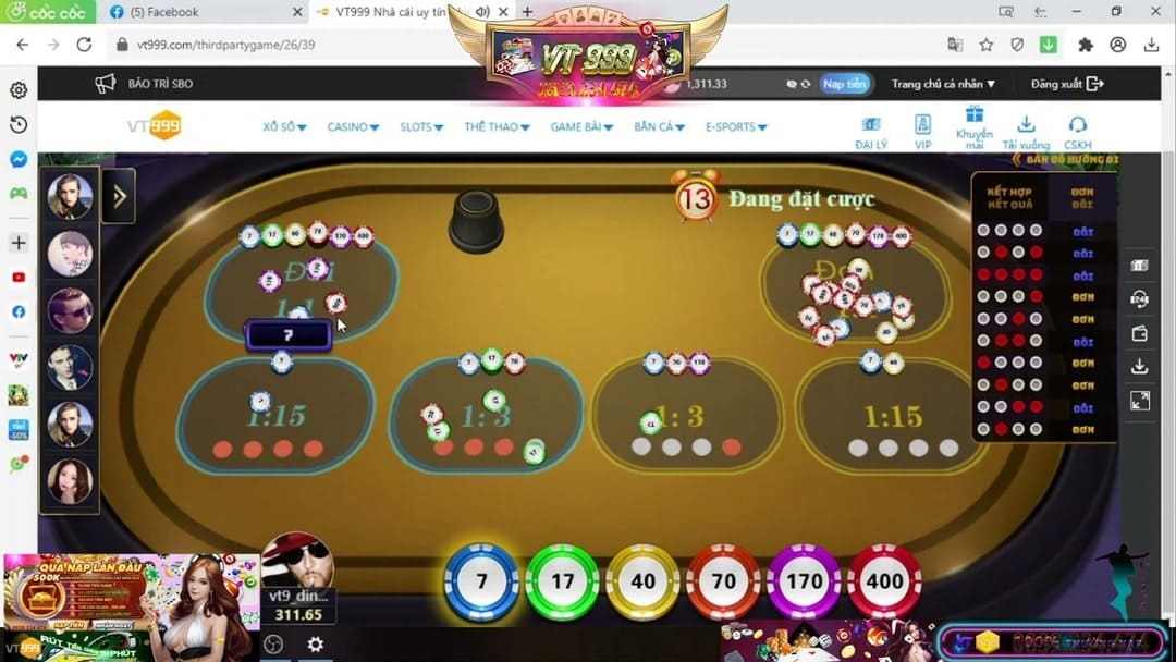 Casino trực tuyến luôn được quan tâm tại VT999.