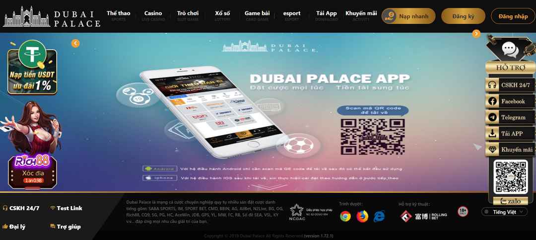 Ly do Dubai Casino duoc yeu thich?