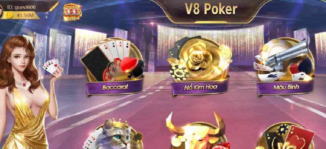 Sức mạnh ấn tượng từ nền tảng V8 Poker